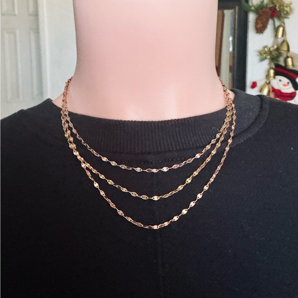 Giani Bernini Elegant Silver Necklace 24k
Gold - Plated Sterling Silver.